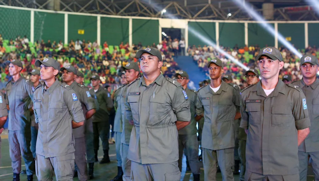 Policiais recém-formados