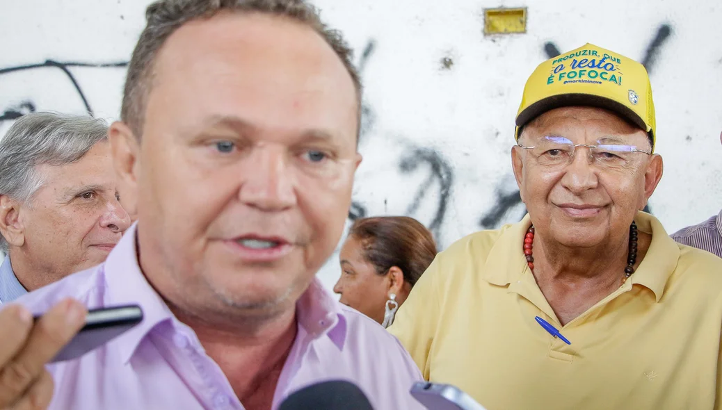 Prefeito de Teresina Dr. Pessoa e Vereador Roberval Queiroz