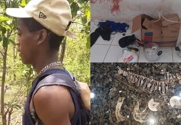 Preso com itens furtados em Timon