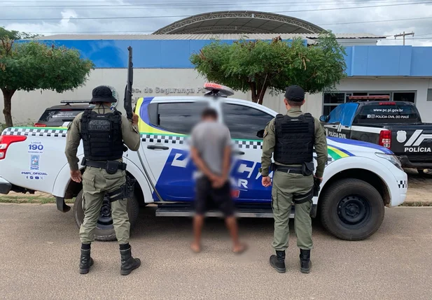Prisão de homem acusado de estuprar sobrinha em Santana do Piauí