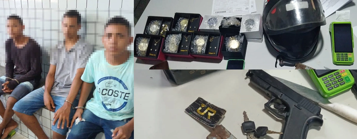 Prisões e apreensões feitas pelos 5º BPM
