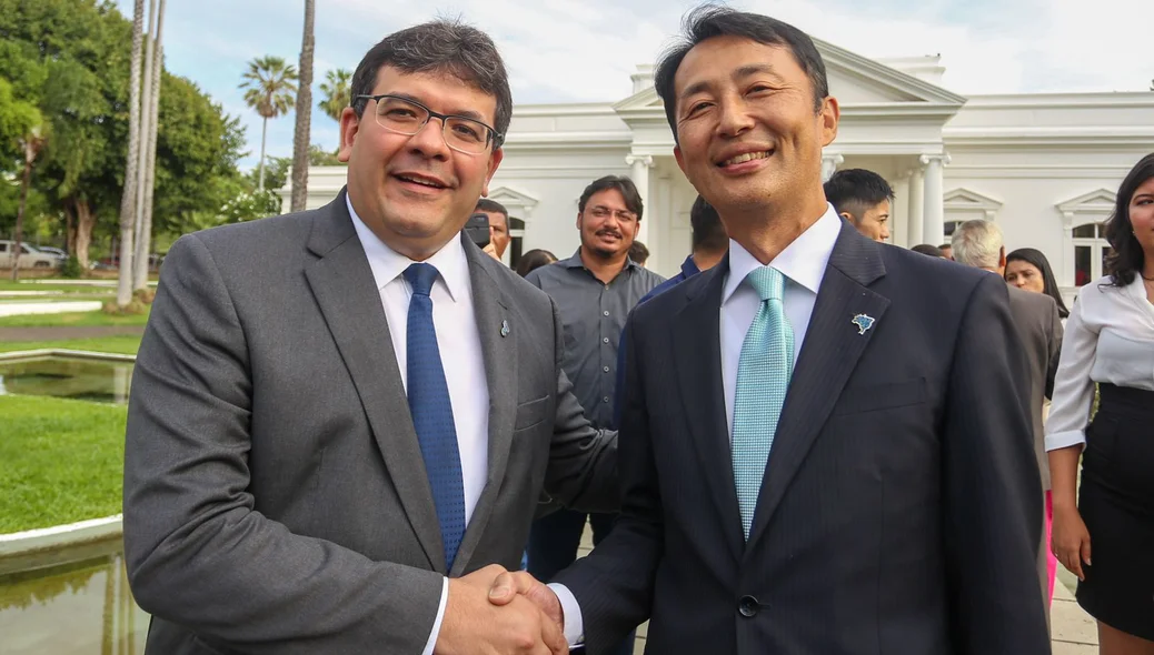 Rafael Fonteles e Teiji Hayashi