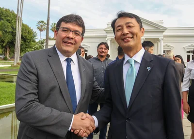 Rafael Fonteles e Teiji Hayashi