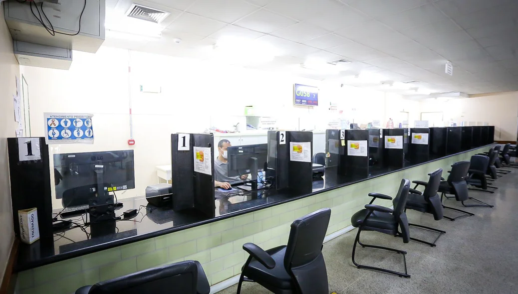 Recepção do Hospital Universitário