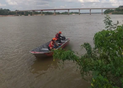 Resgate do corpo de Deusimar no Rio Parnaíba