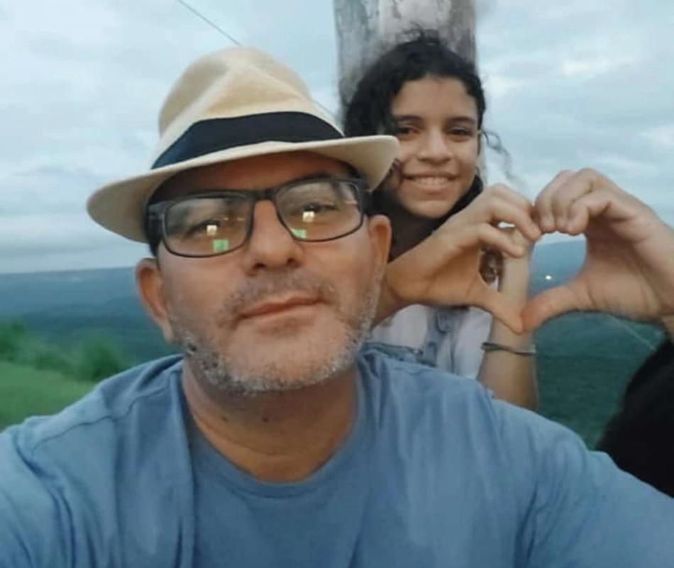 Robson Soares e Maria Cecília