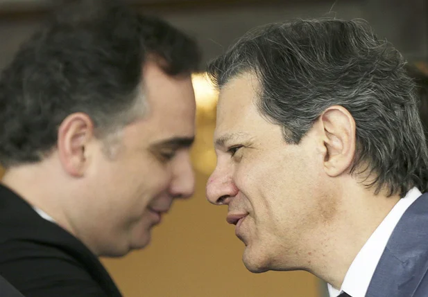 Rodrigo Pacheco e Fernando Haddad
