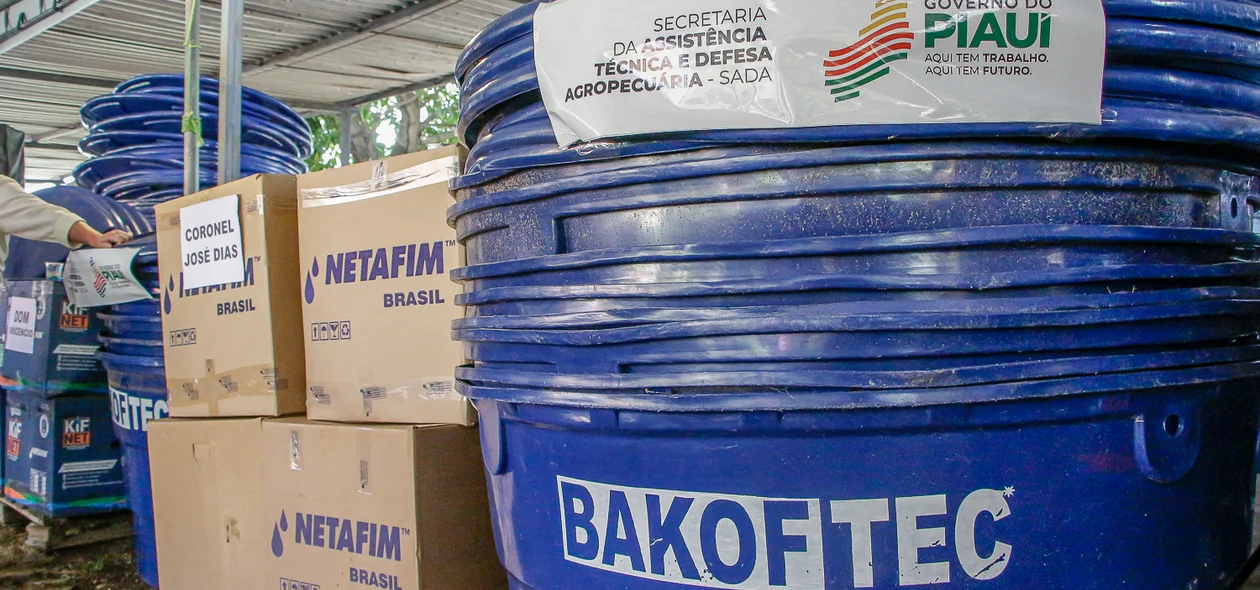 SADA realiza entrega de 386 kits de irrigação para agricultores do estado