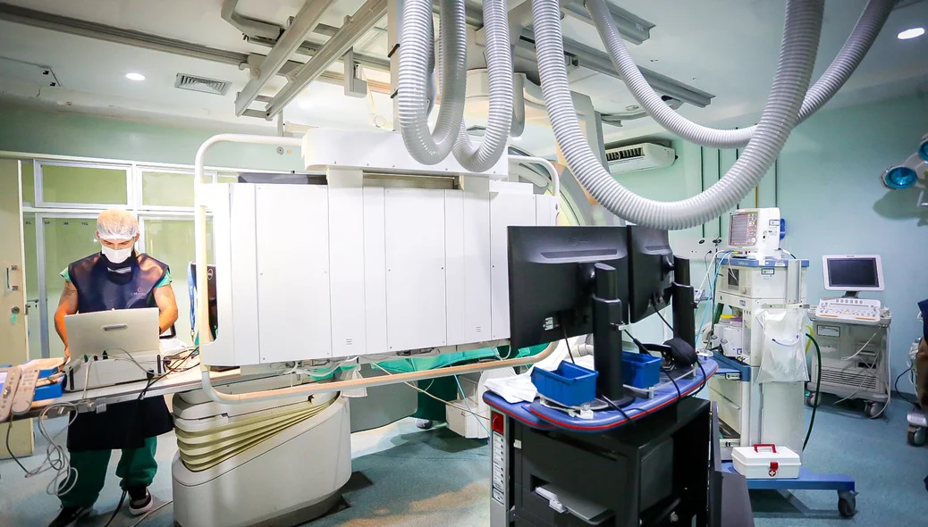 Sala de cirurgia do Hospital Universitário