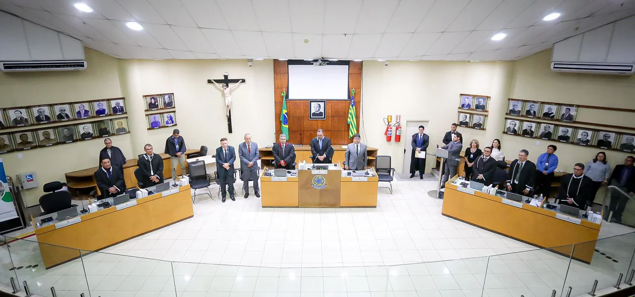 Solenidade de posse dos juízes José Maria de Araújo Costa e Fábio Leal da Silva Viana