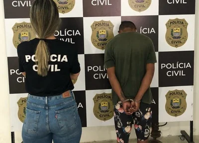 Suspeito de tráfico de drogas preso em flagrante na cidade de Amarante
