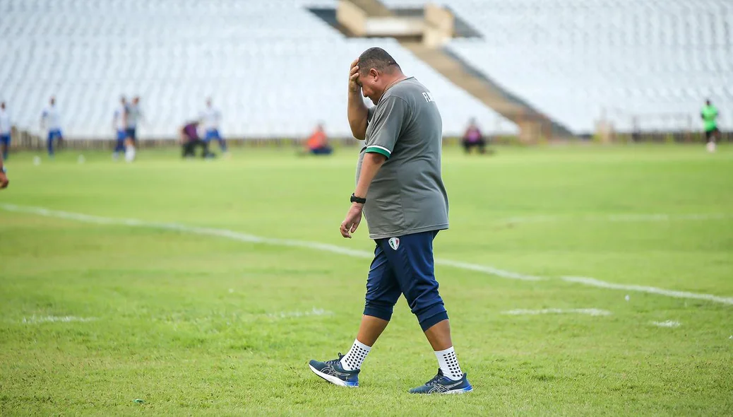 Técnico Higor César no Albertão