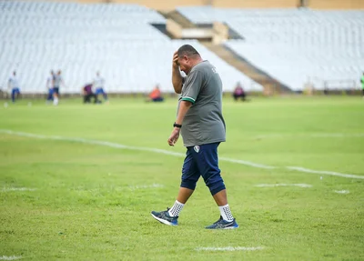 Técnico Higor César no Albertão