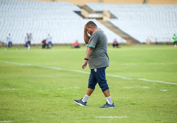 Técnico Higor César no Albertão