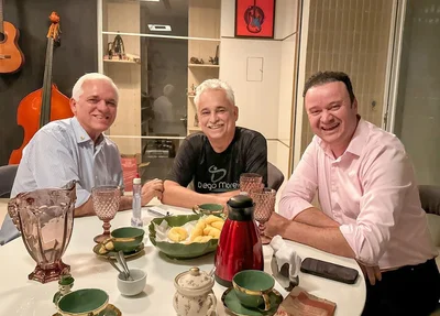 Themístocles Filho, Robert Rios e Paulo Márcio