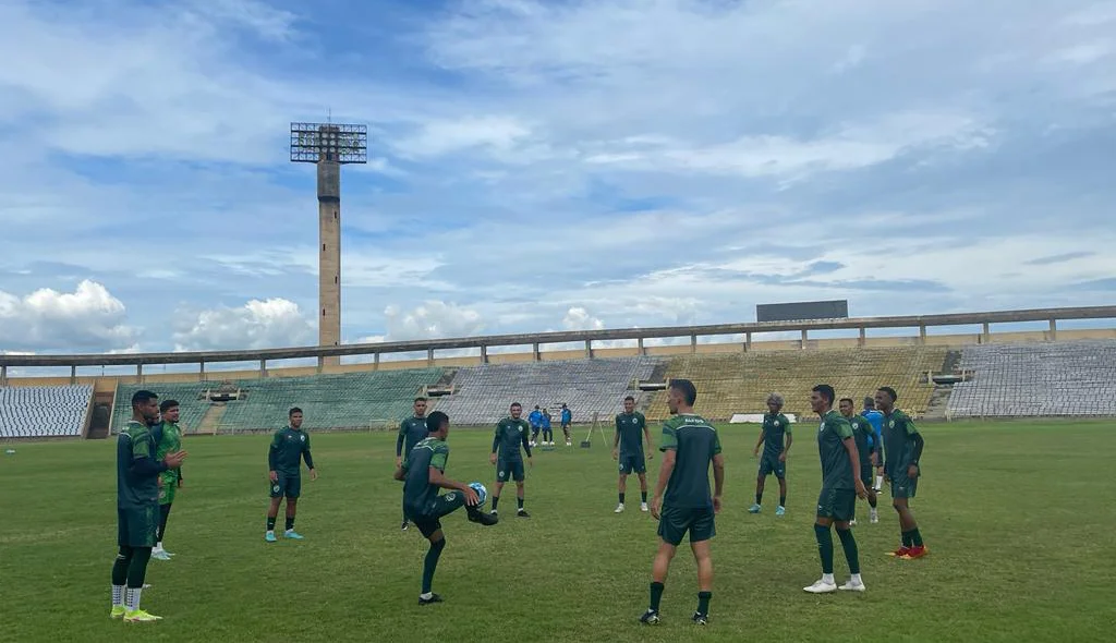 Treino do Altos aconteceu no Albertão