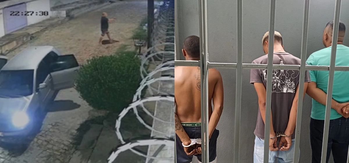 Trio preso por roubar carros em Teresina