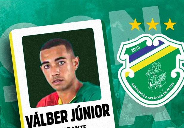 Válber Júnior, nova atacante do Altos