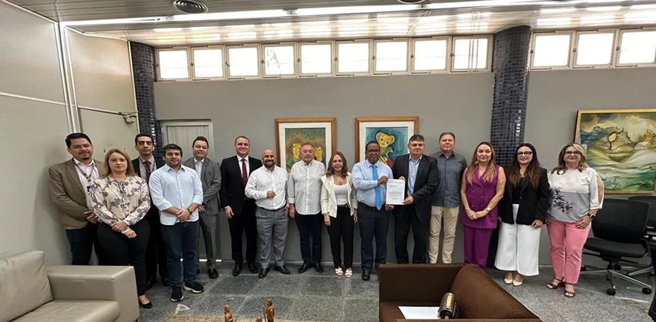 Vereadores foram ao TCE-PI oficializar pedido de auditoria na Fundação Municipal de Saúde (FMS)