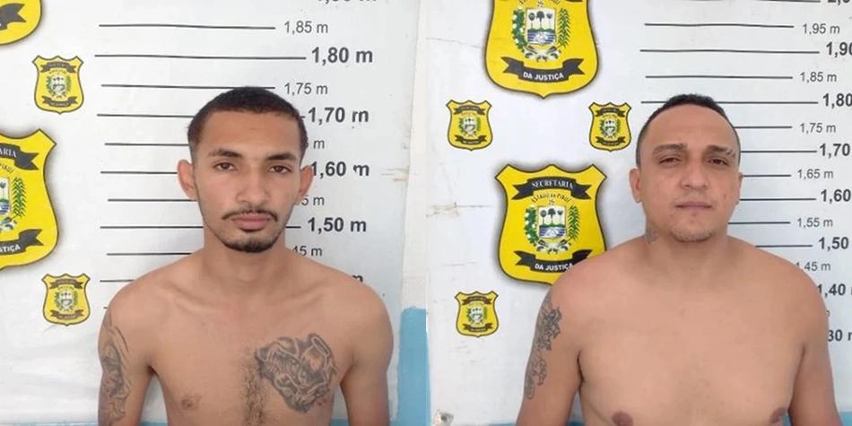 Victor Manoel dos Santos Damasceno e Bruno Fernandes Pereira, respectivamente