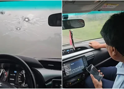 Carro de Evo Morales foi atingido com 14 tiros