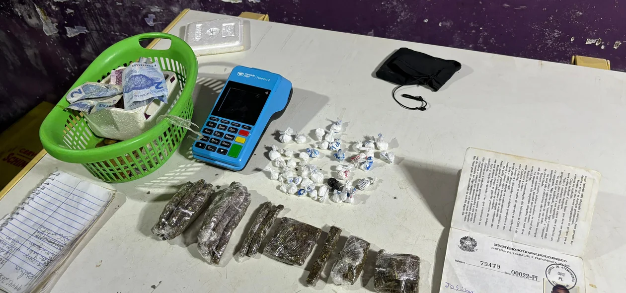 Droga apreendida durante a Operação DRACO 157