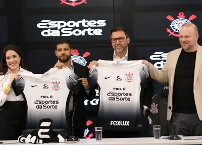 Esportes da Sorte patrocina o Corinthians