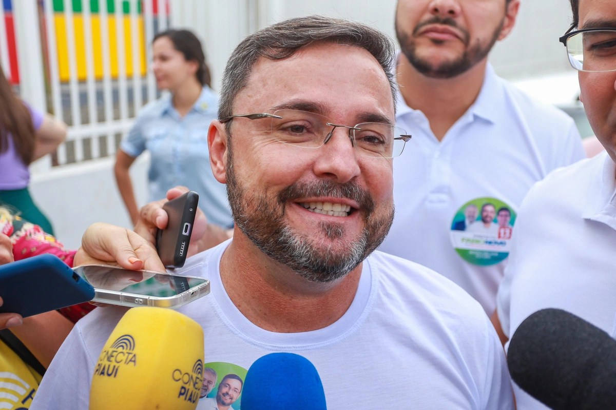 Fábio Novo em entrevista à imprensa