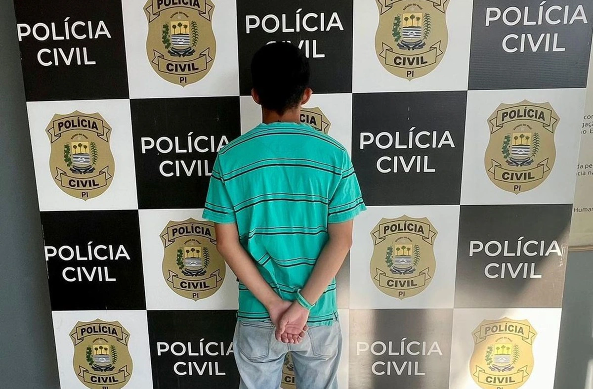 Jovem preso por suspeita de importunação sexual em Esperantina