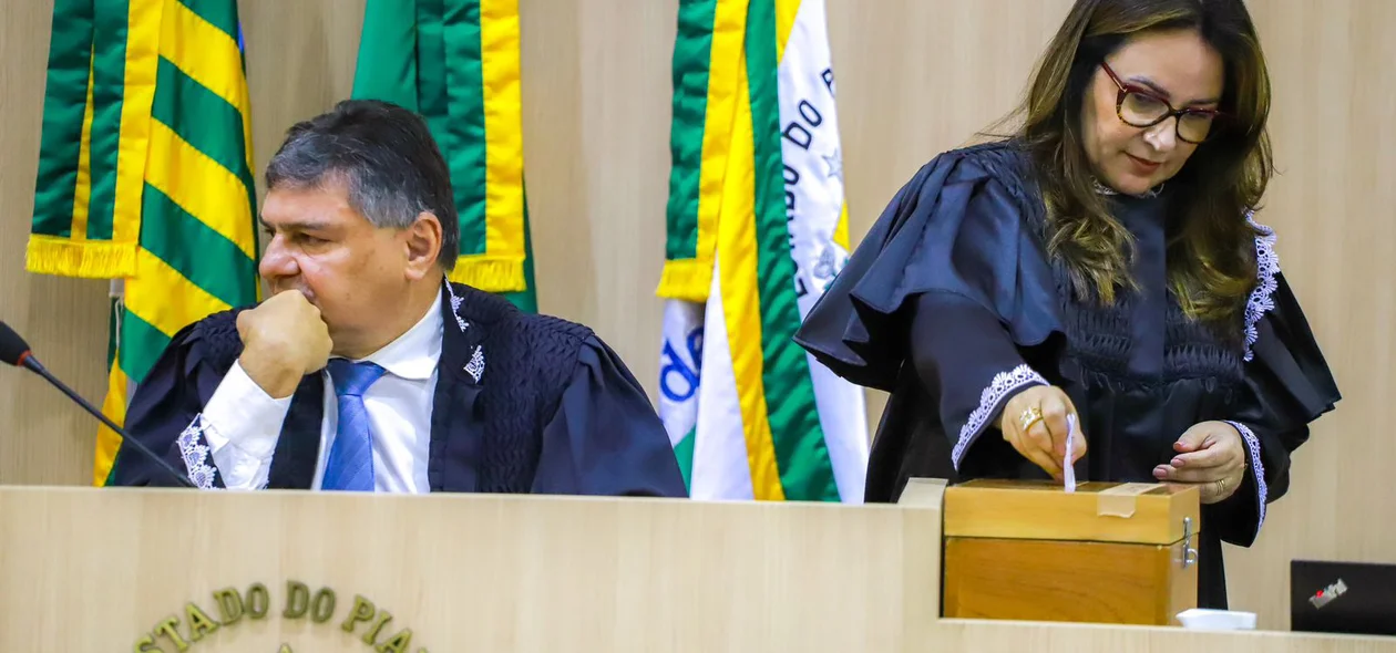 Kennedy Barros foi reeleito presidente do TCE-PI