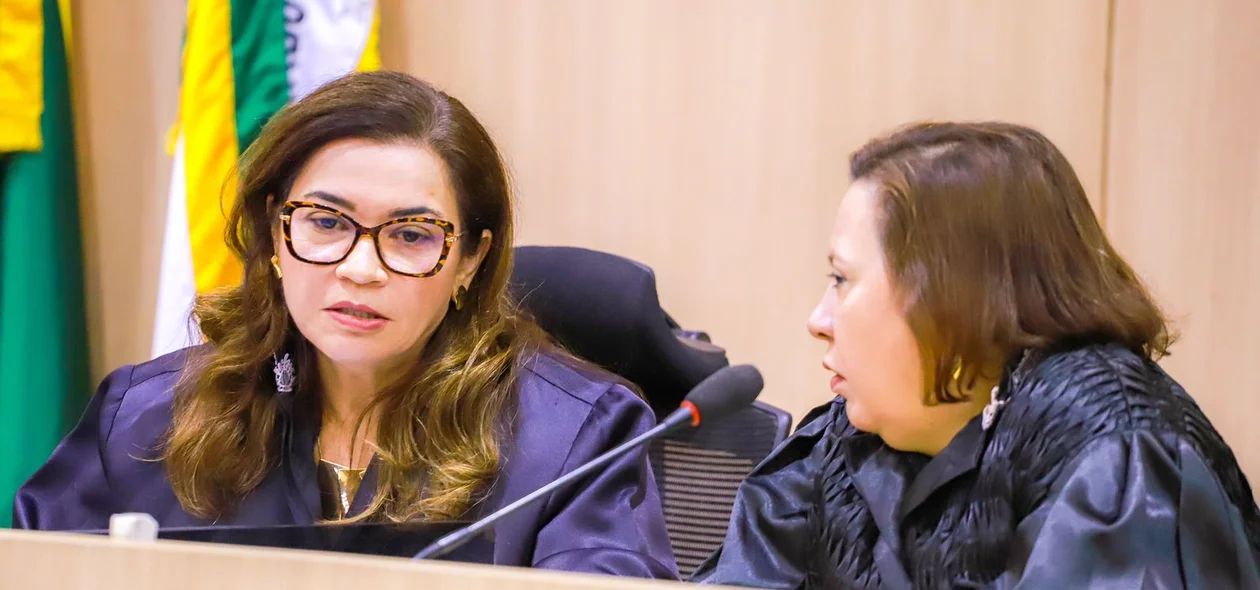Marta Fernandes, auditora de controle externo, e Waltânia Alvarenga, eleita presidente da 2ª Câmara