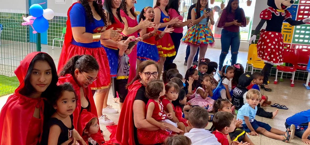 Momento de diversão em Esperantina