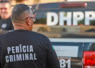 Perícia Criminal no local da ocorrência