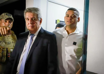 Robin da Carne se apresentou acompanhado do advogado Lúcio Tadeu