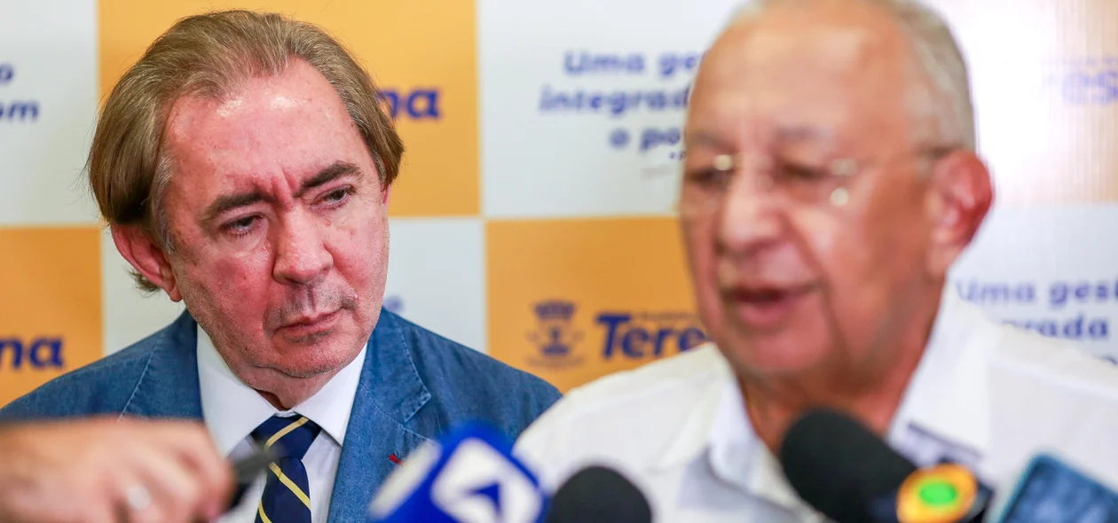Secretário João Henrique e o prefeito Dr. Pessoa