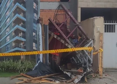 Trabalhadores morrem após elevador de obrar despencar