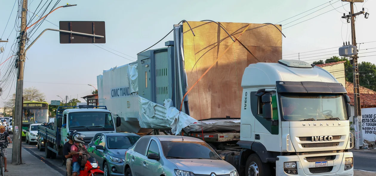 Trânsito na região ficou congestionado
