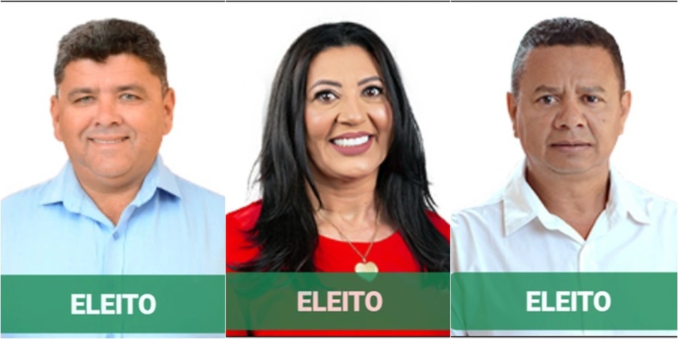 Vereadores Kalazan Borges, Wilson Rodrigues e Valdereis Miguel
