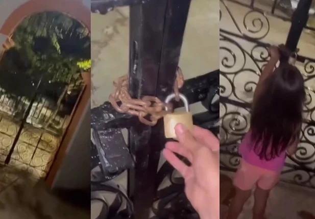 As mulheres conseguiram sair após o coveiro abrir o pefito da cidade pedir para o coveiro abrir o portão