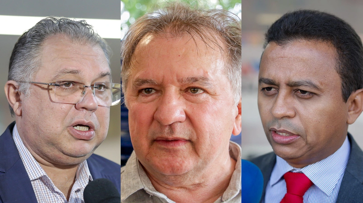 Deputados Florentino Neto, Merlong Solano e Dr. Francisco Costa