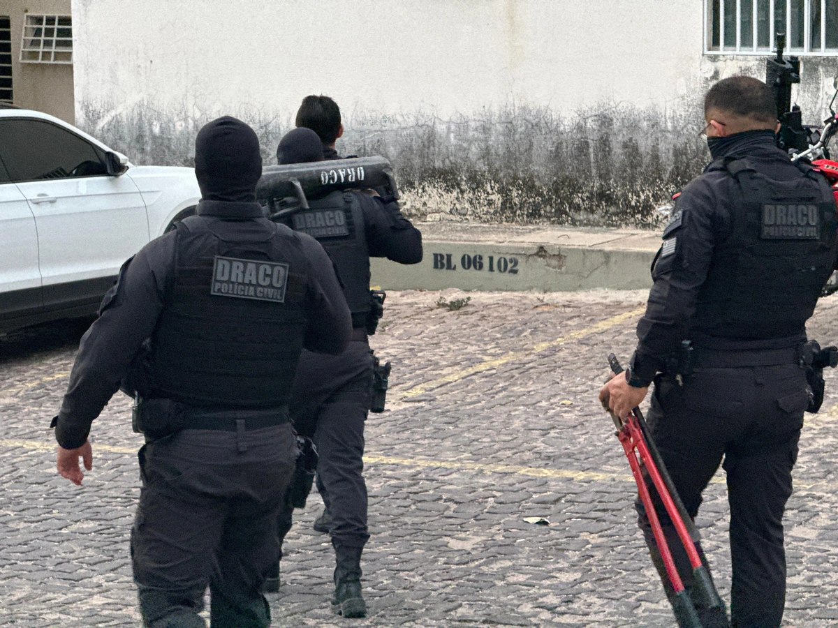 DRACO deflagra operação contra o crime organizado em Teresina