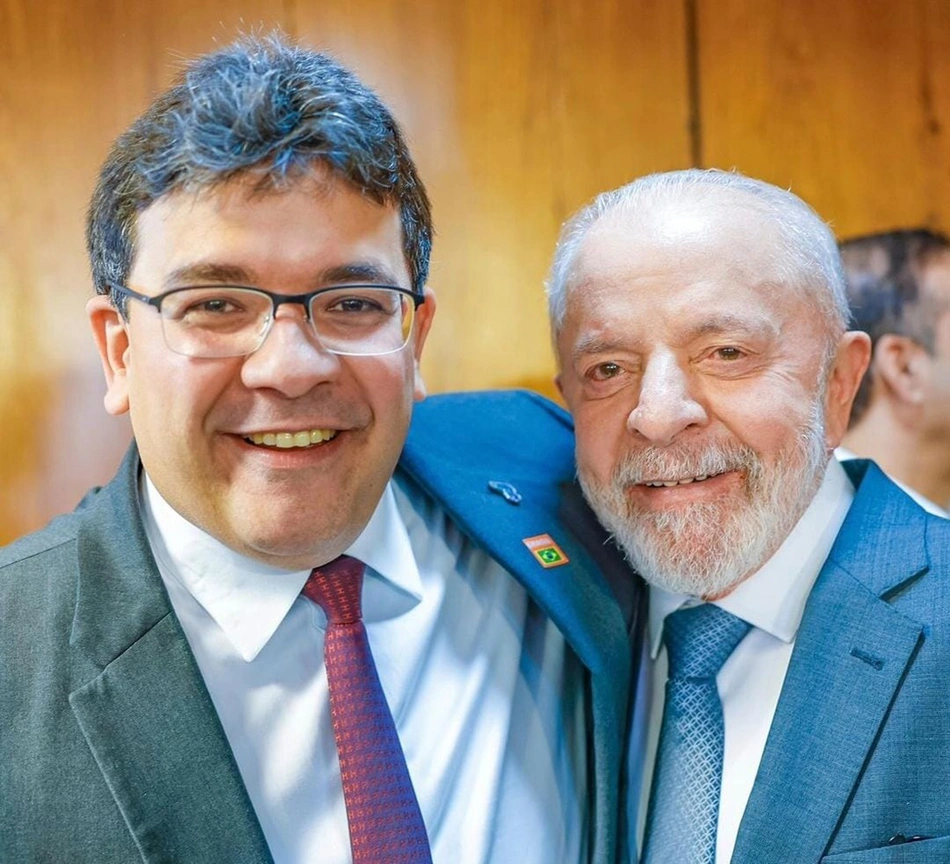 Governador Rafael Fonteles e presidente Lula