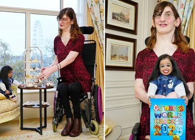 Rumeysa Gelgi e Jyoti Amge
