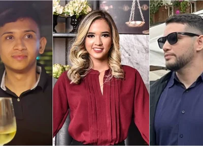 David Pereira de Sá, Juliana Lino e Aliomar Maranhão