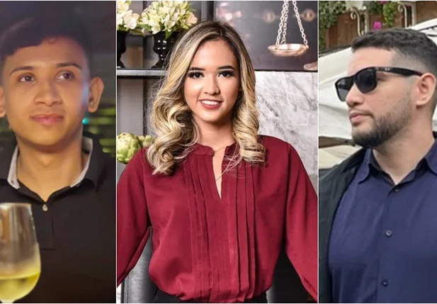 David Pereira de Sá, Juliana Lino e Aliomar Maranhão