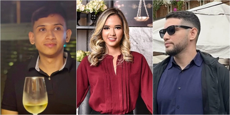 David Pereira de Sá, Juliana Lino e Aliomar Maranhão