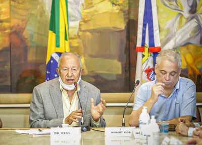 Dr. Pessoa e Robert Rios