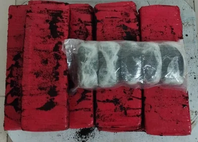 Droga apreendida no Aeroporto de São Luís-MA