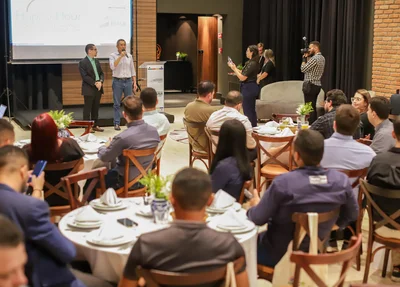 Encontro com jornalistas promovido pela Semarh