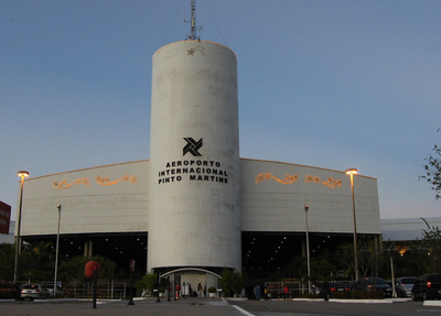 Fachada do Terminal do Aeroporto Internacional de Fortaleza - Pinto Martins